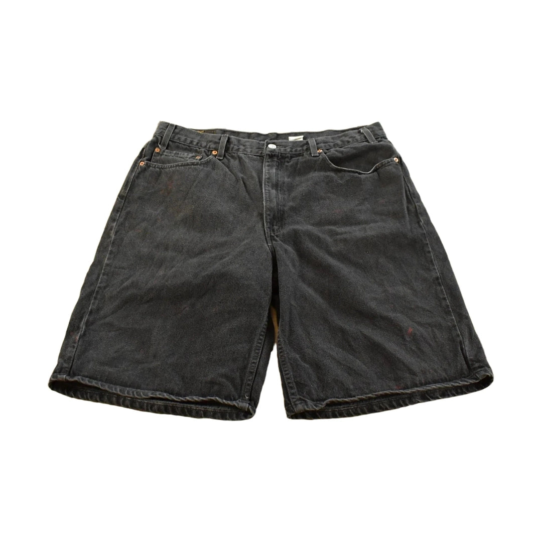 Vintage 90s Levi's 550 Relaxed Fit Denim Jean Shorts Men's 38