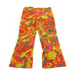 Vintage 1970s Floral Bell Bottom Pants Women's M