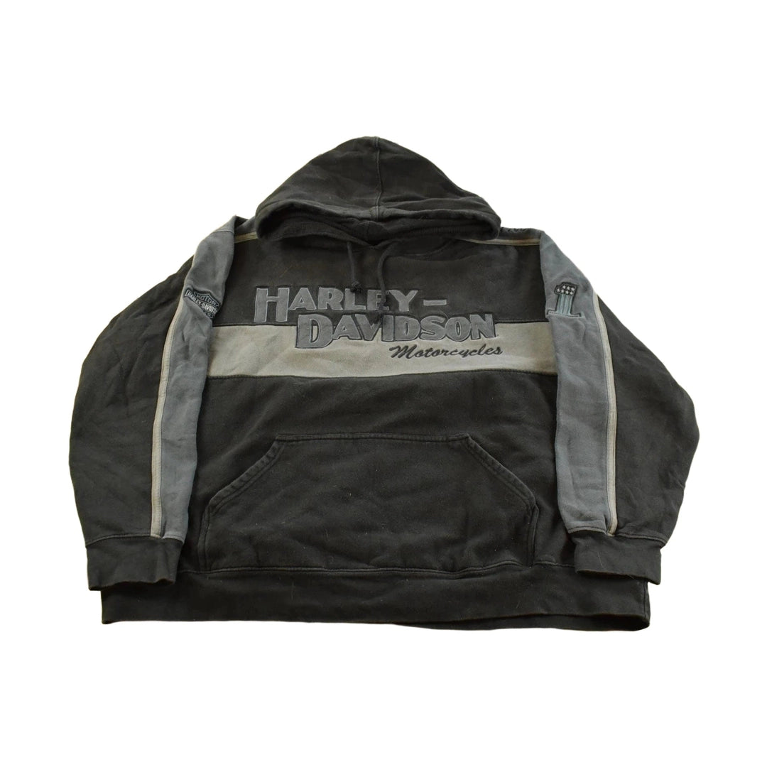 Vintage 2000s Harley Davidson Graphic Hoodie Men's 2XL