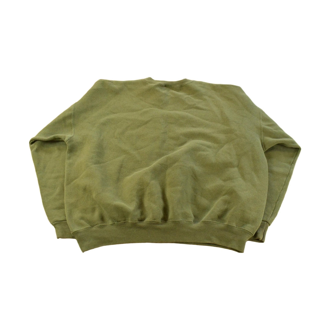 Vintage 1990s USMC Souvenir Military Crewneck Sweatshirt Men's 2XL