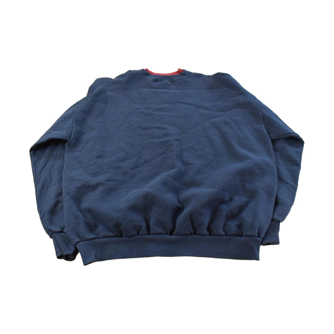 Vintage Pumpkin Autumn Crewneck Sweatshirt Women's 2X