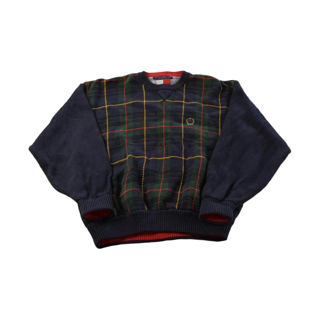 Vintage 1990s Tommy Hilfiger Knit Crewneck Sweater Men's M