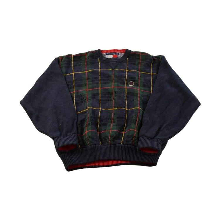 Vintage 1990s Tommy Hilfiger Knit Crewneck Sweater Men's M