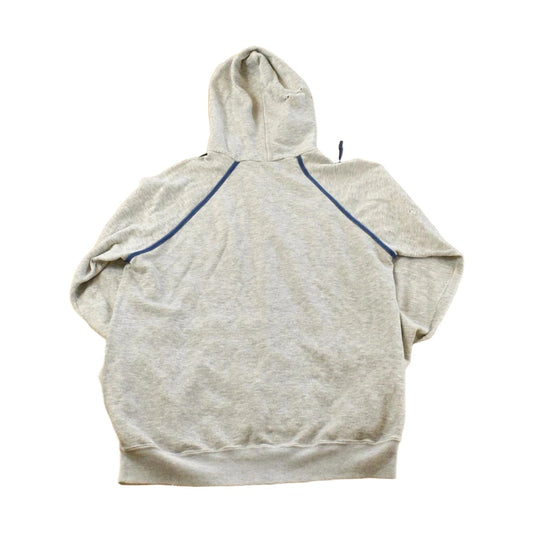 Vintage 1980s Streetwear Blank Raglan Hoodie Sweatshirt Men's M