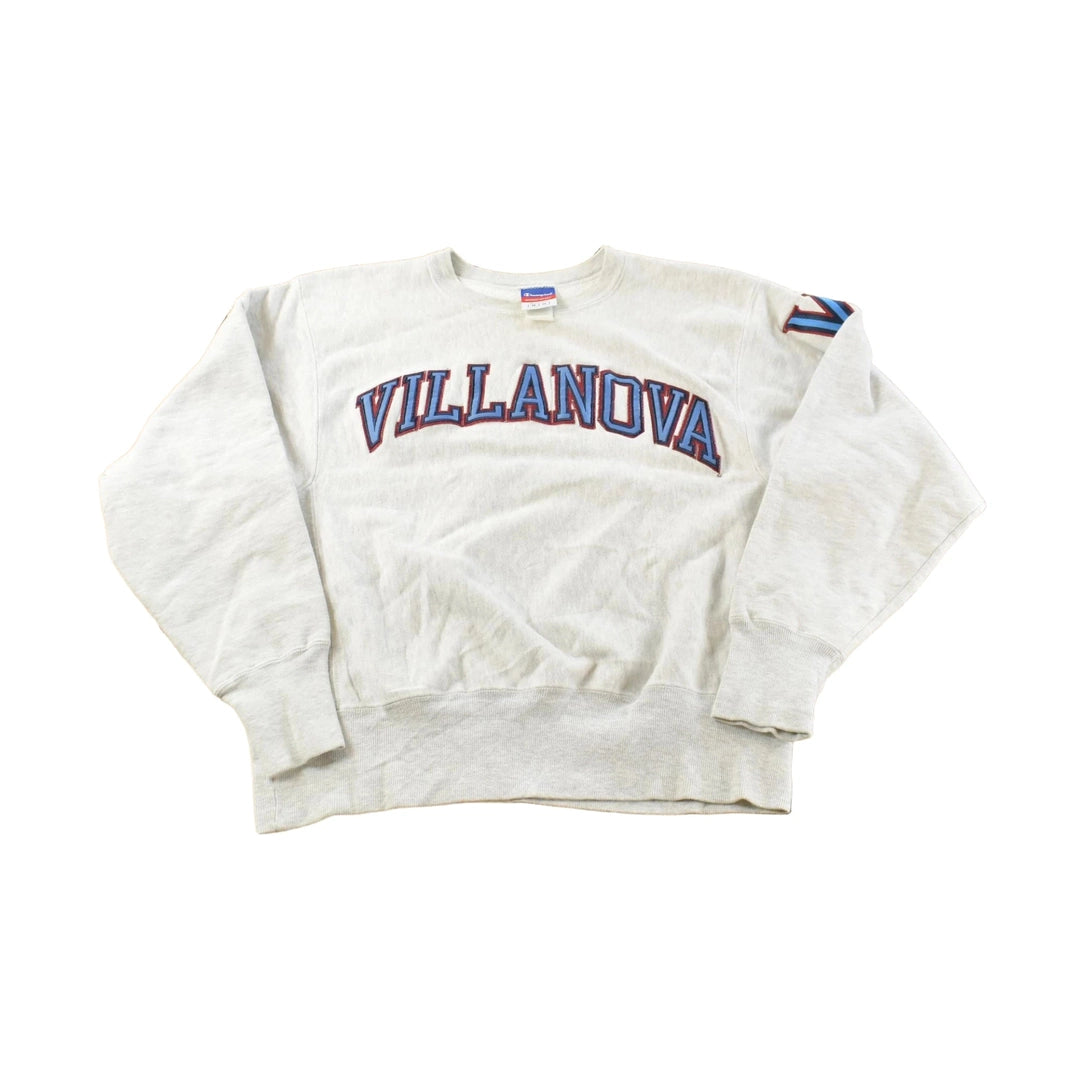 Vintage Y2K Champion Villanova Reverse Weave Crewneck Sweatshirt Men's M