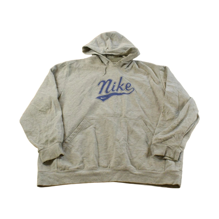 Vintage Y2K Nike Script Text Logo Hoodie Sweatshirt Men's XL
