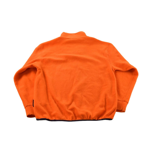 Vintage 1990s Nautica Competition Quarter Zip Fleece Sweater Men's L