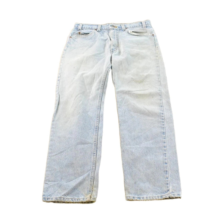 Vintage 1990s Levi's 505 Orange Tab Denim Blue Jeans Men's 31 x 29