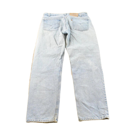 Vintage 1990s Levi's 505 Orange Tab Denim Blue Jeans Men's 31 x 29