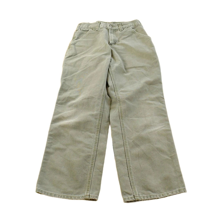 Vintage 2000s Carhartt Green Work Pants Men's 26 x 28