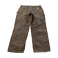 Vintage 2000s Carhartt Double Knee Dark Brown Canvas Pants Men's 36 x 31.5