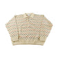 Vintage 1990s Irvine Park Knitted Henley Collared Sweater Men's L