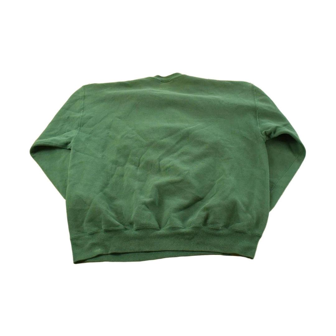 Vintage 1990s Green Bay Packers NFL Crewneck Embroidered Sweatshirt Men's L