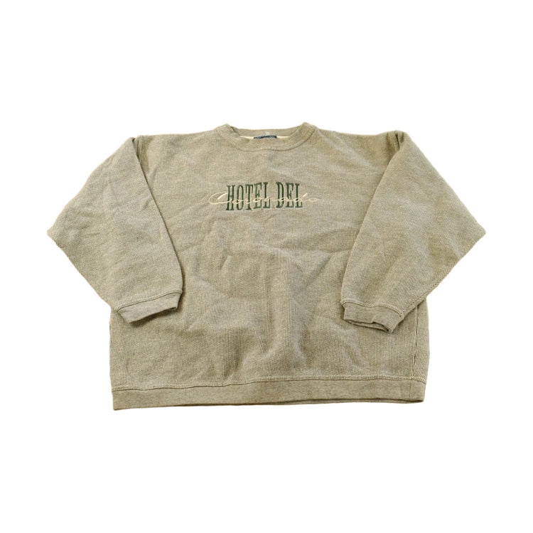 Vintage 1990s Hotel Del Coronado Embroidered Crewneck Sweatshirt Men's M