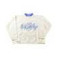Vintage 1990s Morning Sun Petite Cute Floral Double Collar Crewneck Sweatshirt Women's S
