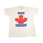 Vintage 1980's Frontier College Read Canada Souvenir Travel T-Shirt Mens M