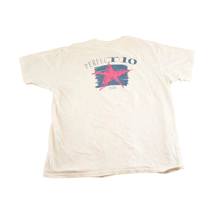 Vintage 1990's Perfect 10 Souvenir Travel T-Shirt Mens L