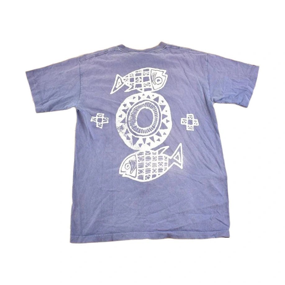 Vintage 1990's Seattle Fish Souvenir Travel T-Shirt Mens M