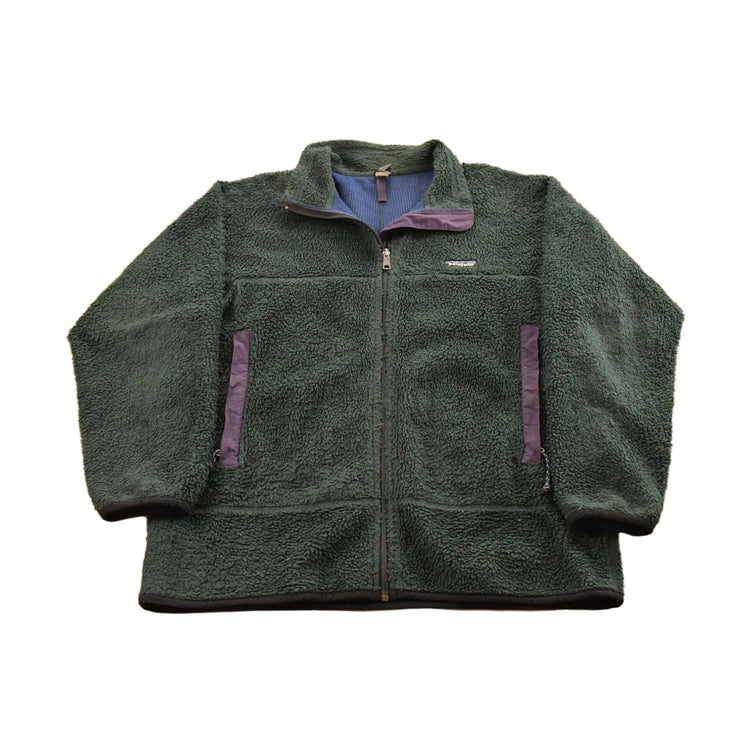 Vintage 1990s Patagonia Deep Pile Fleece Jacket Men's Large