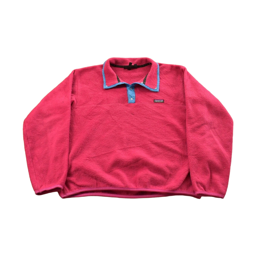 Vintage 1990s Patagonia Snap-T Fleece Sweater Women's XL