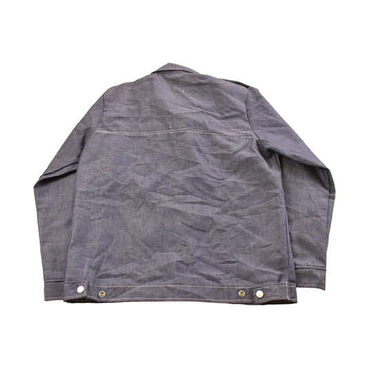Vintage 1980s Swingster Denim Pearl Snap Button Up Shirt Men's M