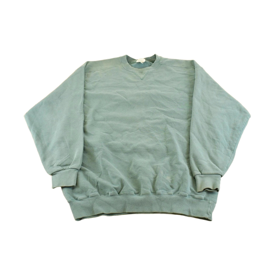 Vintage 90s L.L. Bean Russell Athletics Crewneck Sweatshirt ��� Sun Faded, Made USA, L Tall