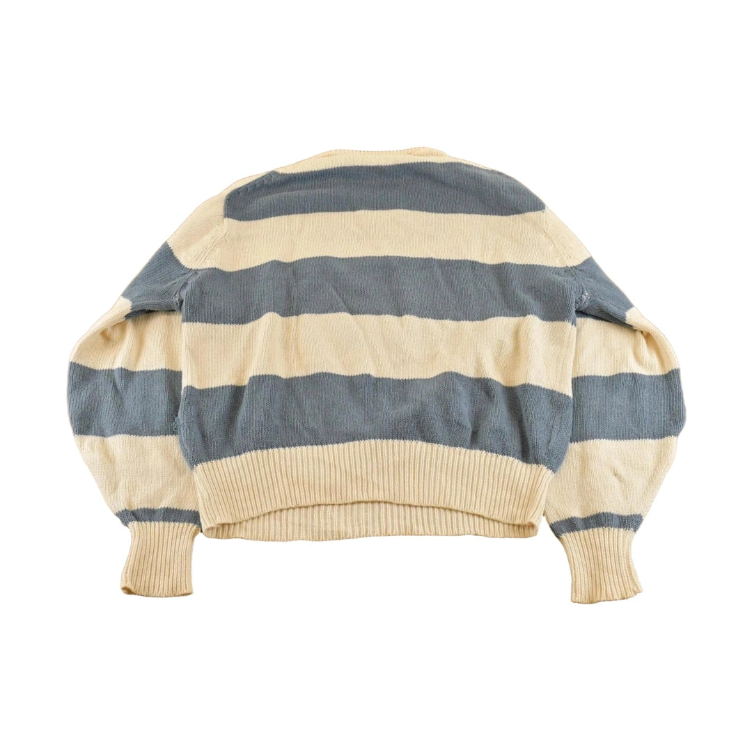Vintage 1990s Hathaway Jack Nicklaus Golf Striped Knit Sweater Men's M