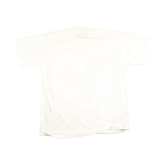 Vintage 1990's Happy Face Tie Souvenir Travel T-Shirt Mens M