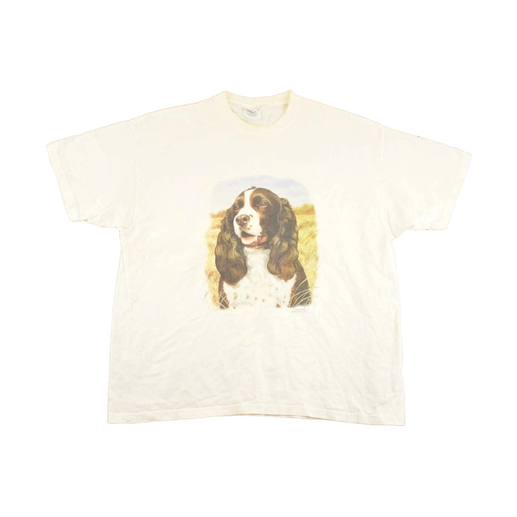 Vintage 1990's Cocker Spaniel Souvenir Dog T-Shirt Mens XL