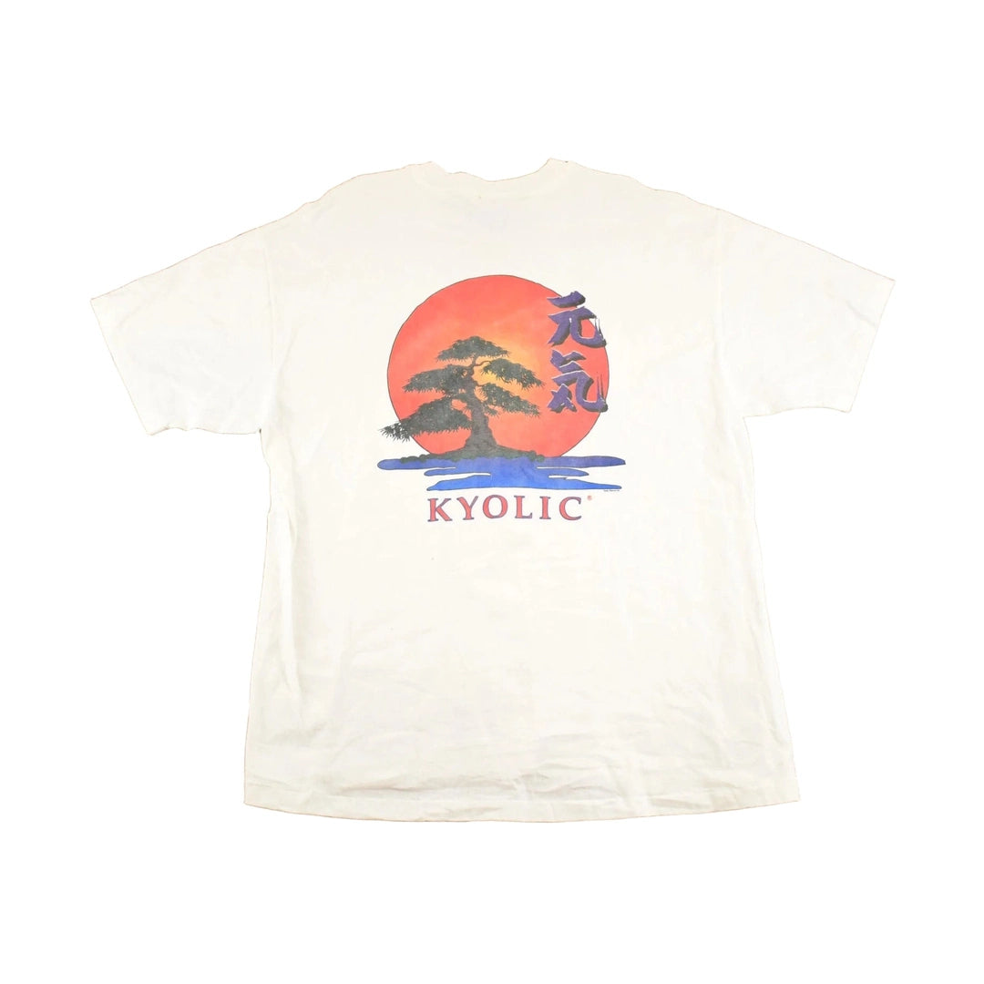 Vintage 1994 Kyolic Aged Garlic Souvenir Travel T-Shirt Mens L