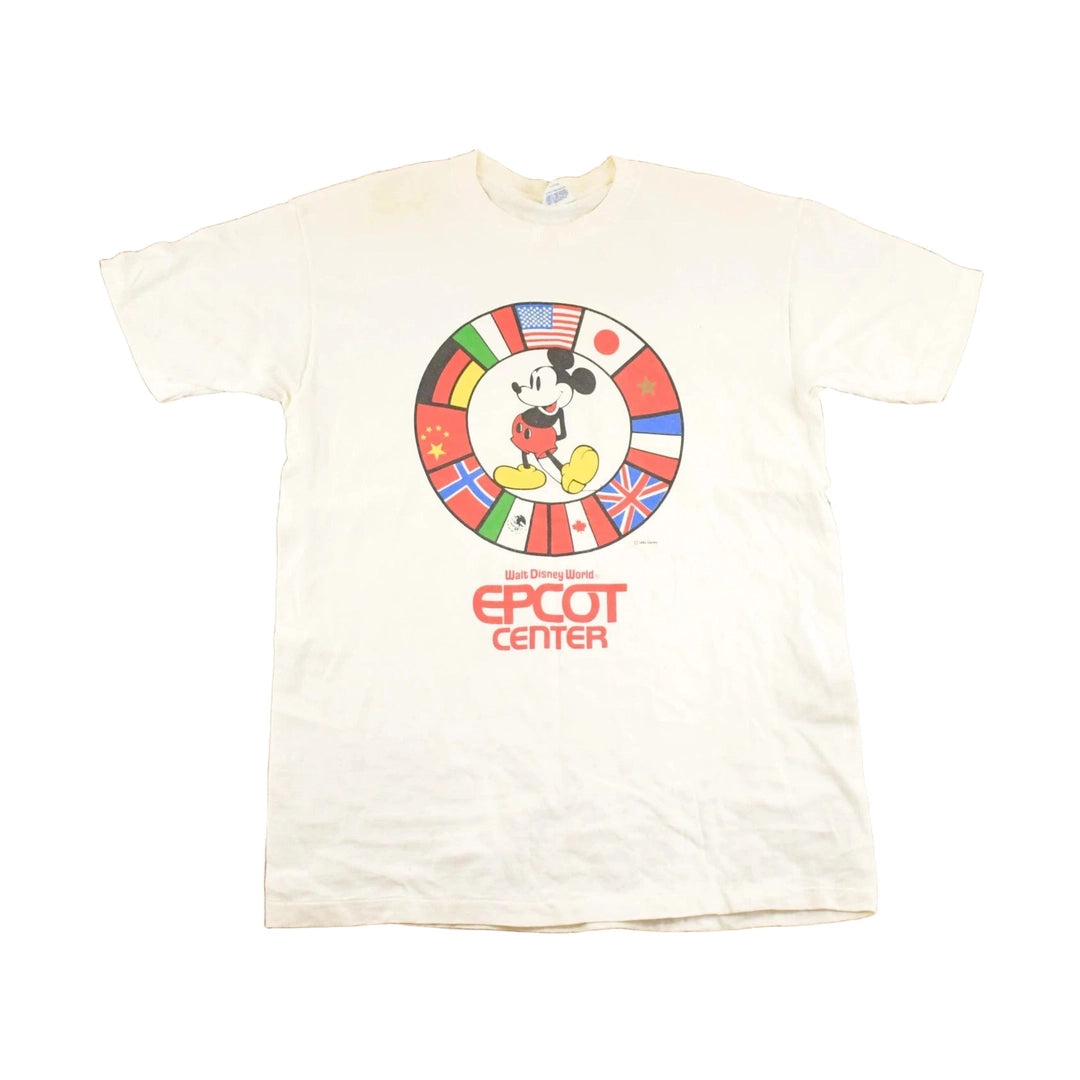 Vintage 1982 Walt Disney World Epcot Centre T-Shirt Men's M