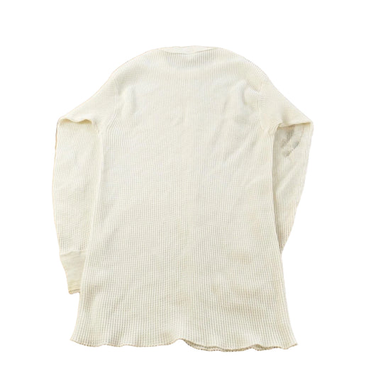 Vintage 1970s Healthknit Thermal Waffle Knit Long Sleeve Adult XL