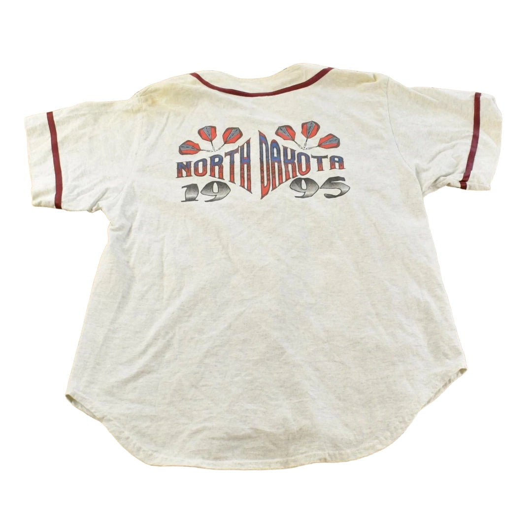 Vintage 1995 Manitoba Darts Baseball Jersey Men's L