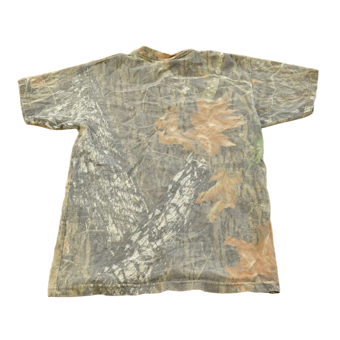Vintage 2000s Jerzees Outdoors Realtree Camo T-Shirt Youth L