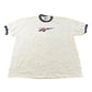 Vintage 1990s Reebok Logo Ringer Graphic T Shirt Mens XL