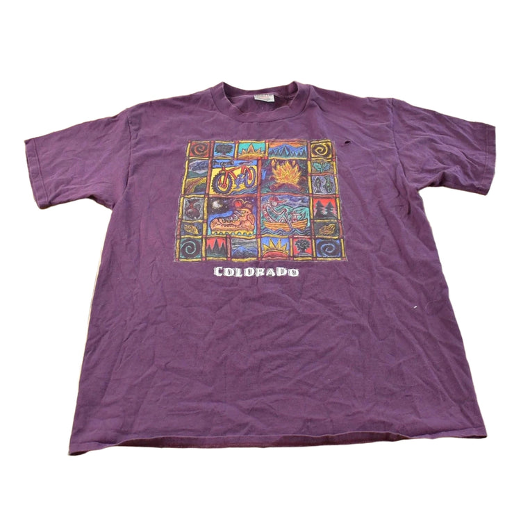 Vintage 1990s Colorado Oneita T-Shirt Mens XL