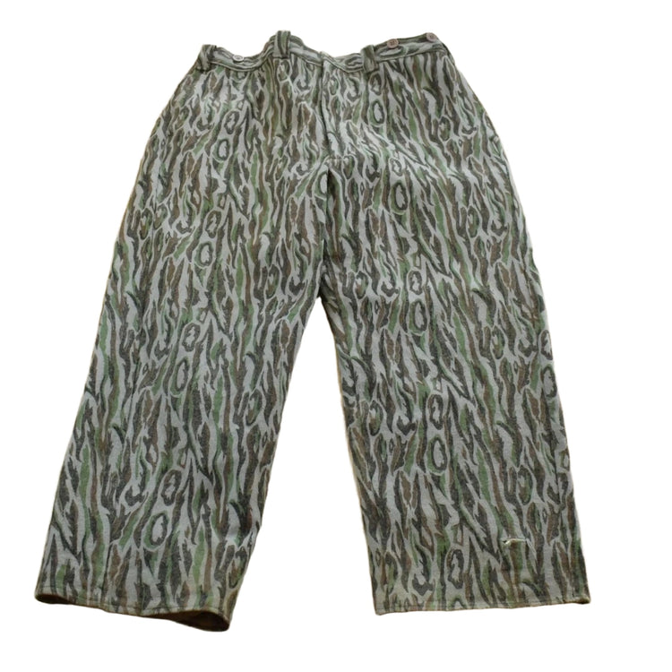 Vintage 1980s Woolrich Wool Tree Camo Gore-Tex Cargo Men's 36 x 26