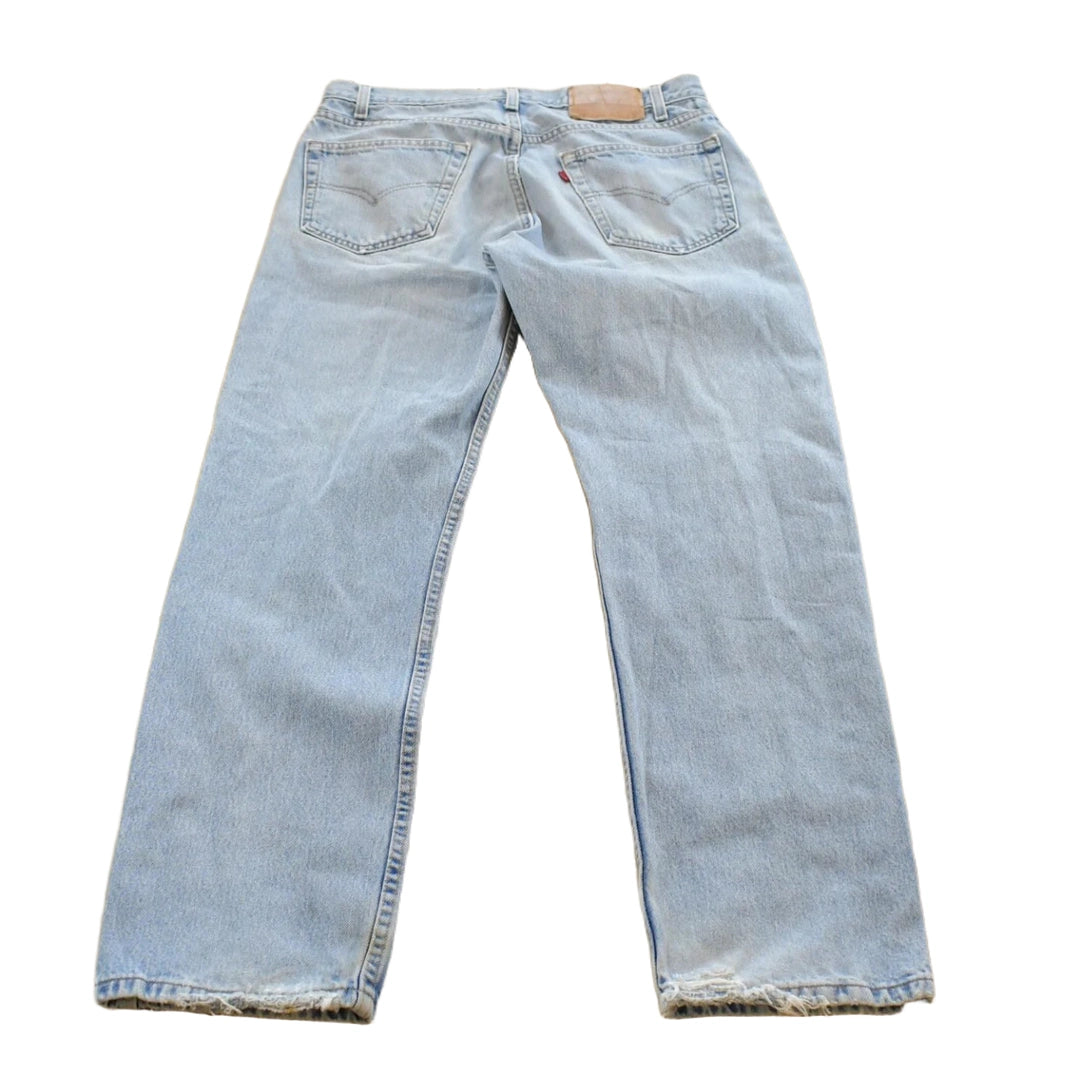 Vintage 1990s Levi's 505 Regular Straight Fit Denim Jeans Men's 32 x 29