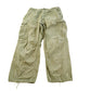 Vintage 1960s Military OG-107 Starched Sateen Fatigue Cargo Pants Men's 32 x 29