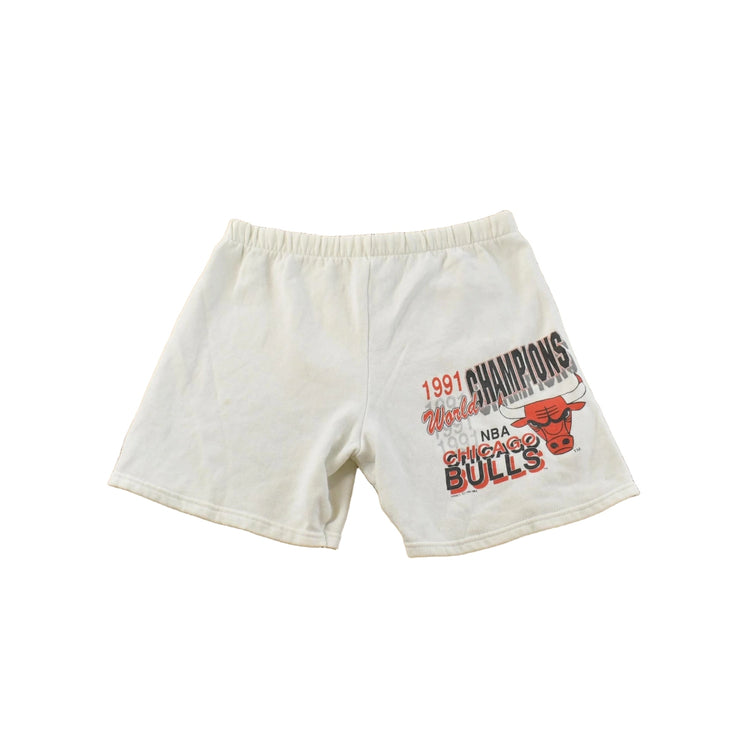 Vintage 1991 Chicago Bulls Logo 7 Sweat Shorts Men's L