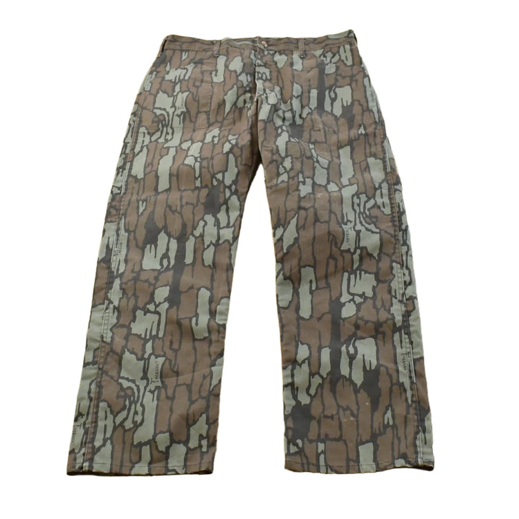 Vintage 1980s Trebark Realtree Camo Hunting Pants Men's 28 x 29