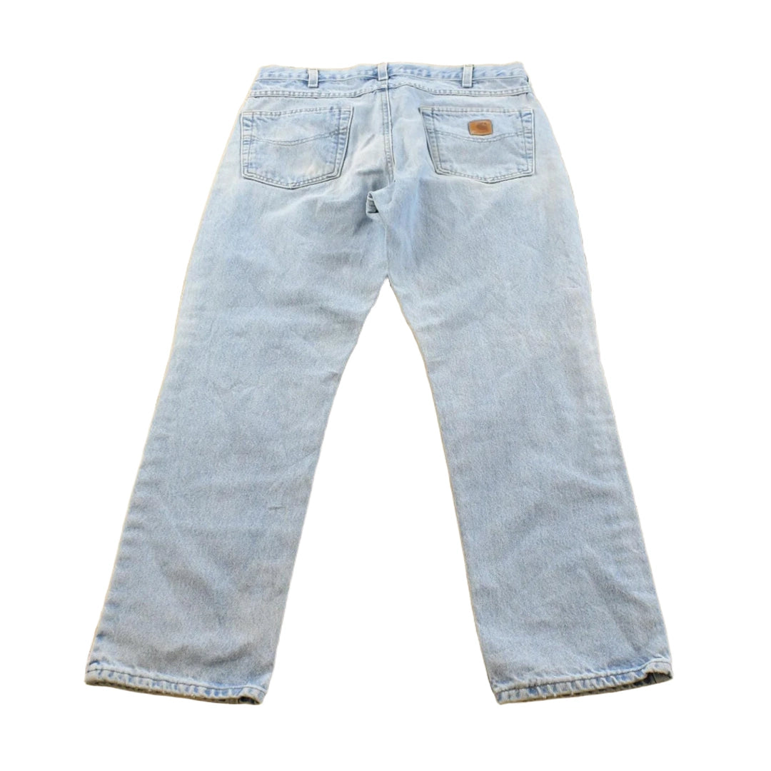 Vintage 2000s Carhartt Denim Blue Jeans Men's 33 x 29.5
