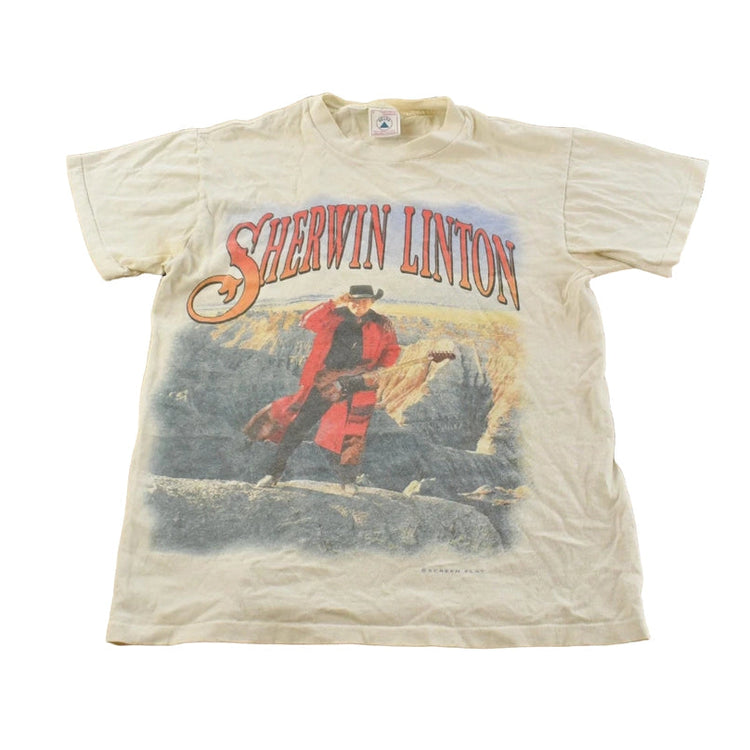 Vintage 1990s Sherwin Linton Forever on the Stage Tour T-Shirt Men's S