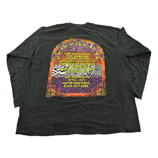 Vintage 1990s The Doors Jim Morrison Long Sleeve Graphic Band T-Shirt Men's XL