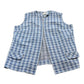 Vintage 1980s Sportswear by Sumaker Plaid Vest Women's XL