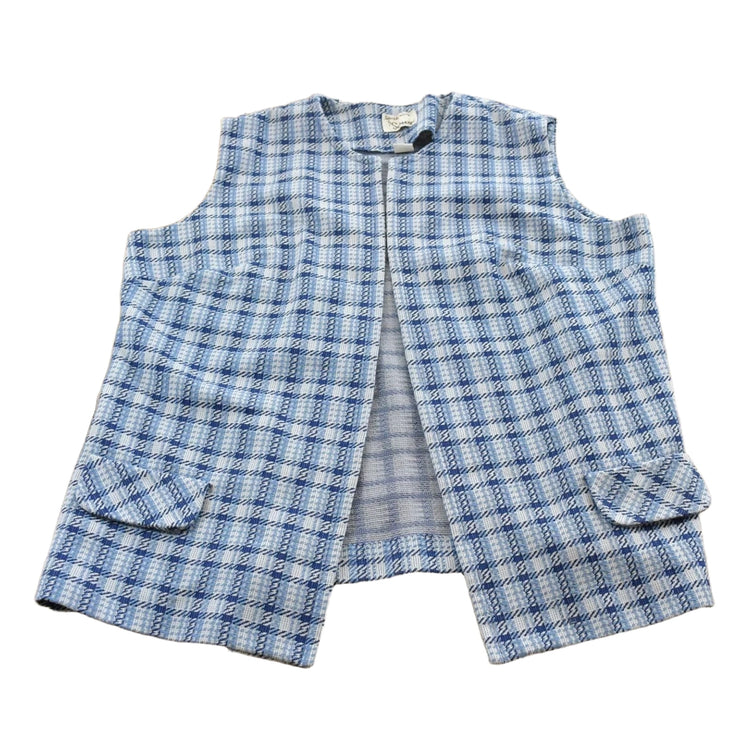 Vintage 1980s Sportswear by Sumaker Plaid Vest Women's XL