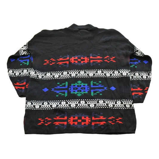 Vintage 1990s American Pride Nordic Knit Crewneck Sweater Women's L