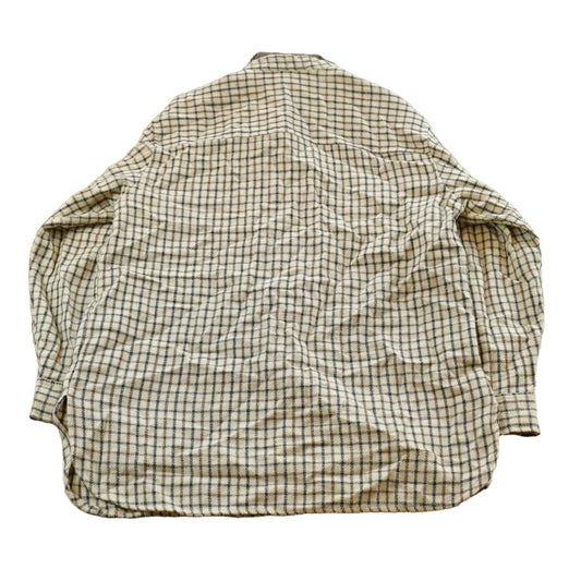 Vintage 1990s NWB Flannel Plaid Button Up Flannel Shirt Women's S