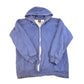 Vintage 1990s Smitty's Thermal Lined Streetwear Blank Full Zip Hoodie Sweatshirt Men's M