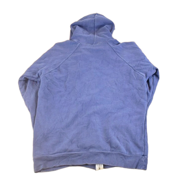 Vintage 1990s Smitty's Thermal Lined Streetwear Blank Full Zip Hoodie Sweatshirt Men's M